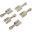 Flachsteckhülse 0.5-1.0 6.3Mm Jmppack 5 Pcs