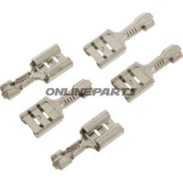 Flachsteckhülse 0.5-1.0 6.3Mm Jmppack 5 Pcs