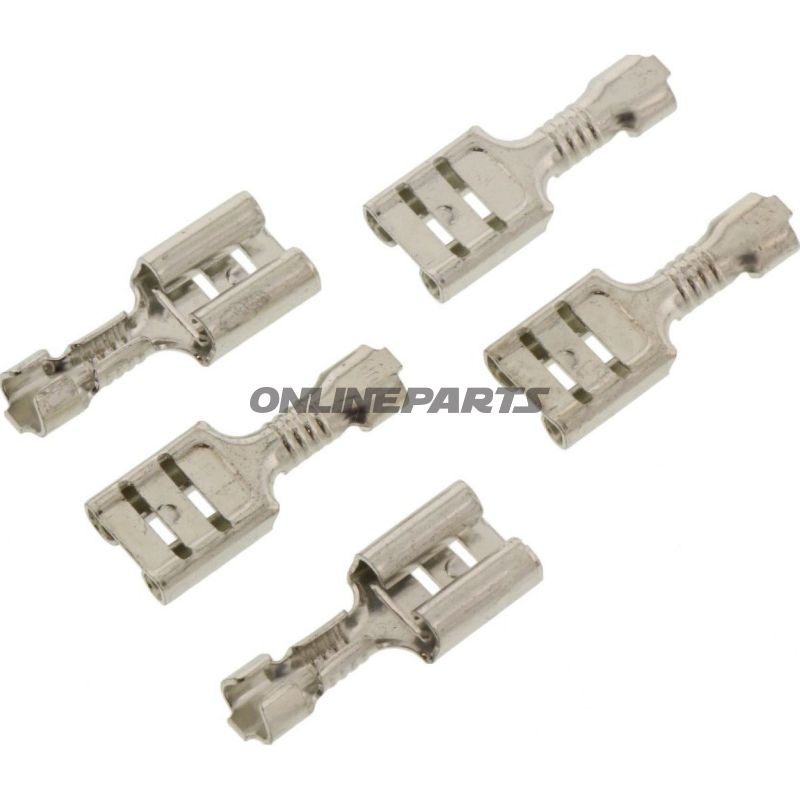 Flachsteckhülse 0.5-1.0 6.3Mm Jmppack 5 Pcs