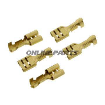 Flachsteckhülse 1.0-2.5 6.3Mm Jmppack 5 Pcs