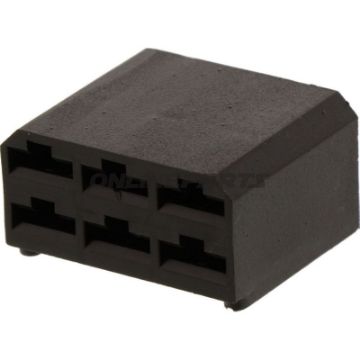 Flachsteckhülsengehäuse 6-Pol Jmppack 1 Pcs
