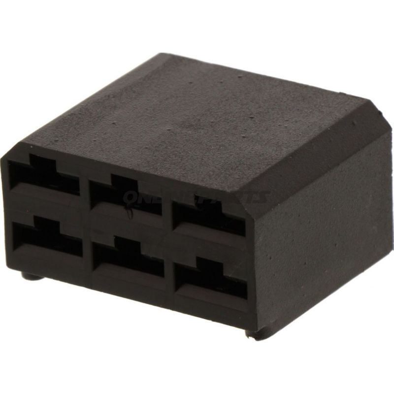 Flachsteckhülsengehäuse 6-Pol Jmppack 1 Pcs