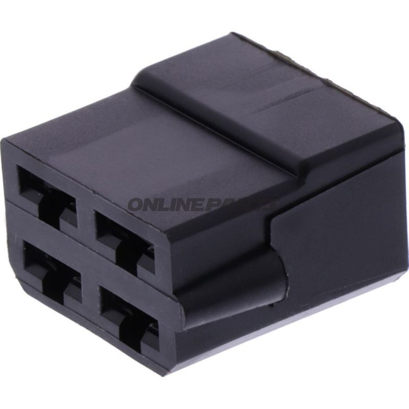 Flachsteckhülsengehäuse 4-Pol Jmppack 1 Pcs
