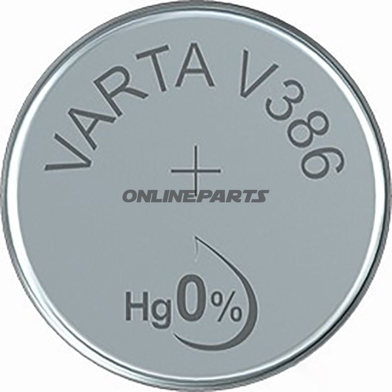 Battery V386 Va1er Blister Silver