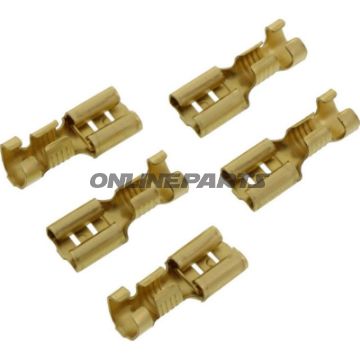 Flachsteckhülse 2.5-6.0 6.3Mm Jmppack 5 Pcs
