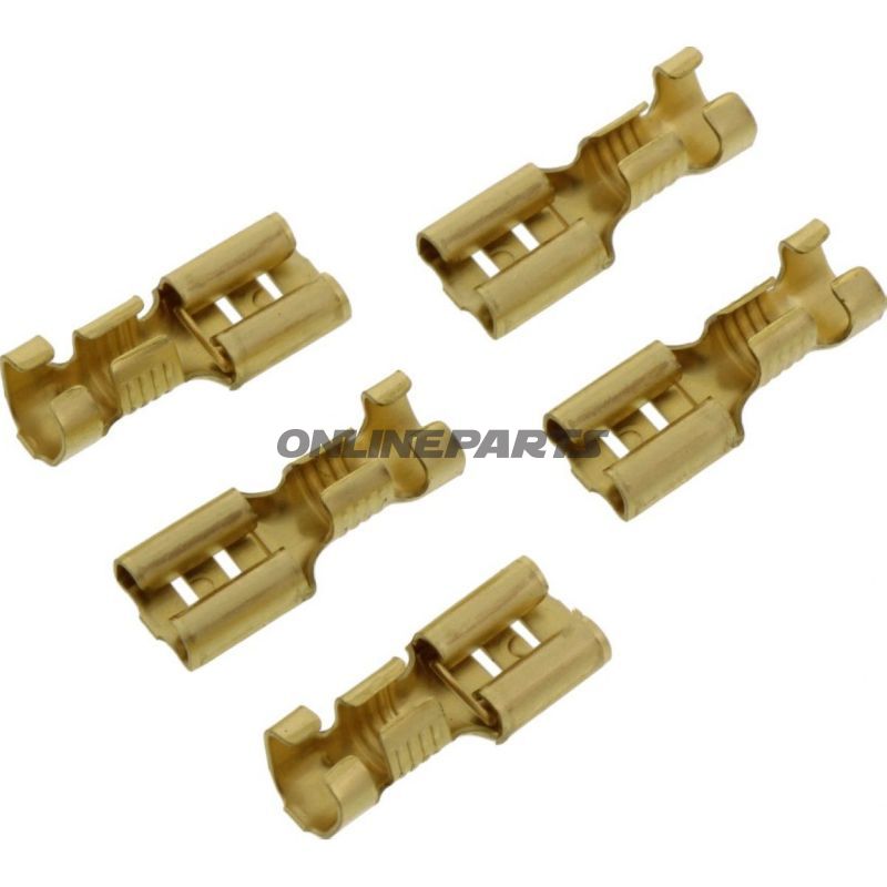 Flachsteckhülse 2.5-6.0 6.3Mm Jmppack 5 Pcs