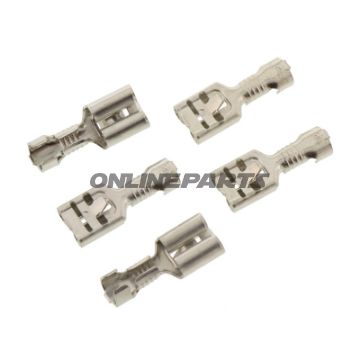 Flachsteckhülse 1.0-2.5 6.3Mm Jmppack 5 Pcs