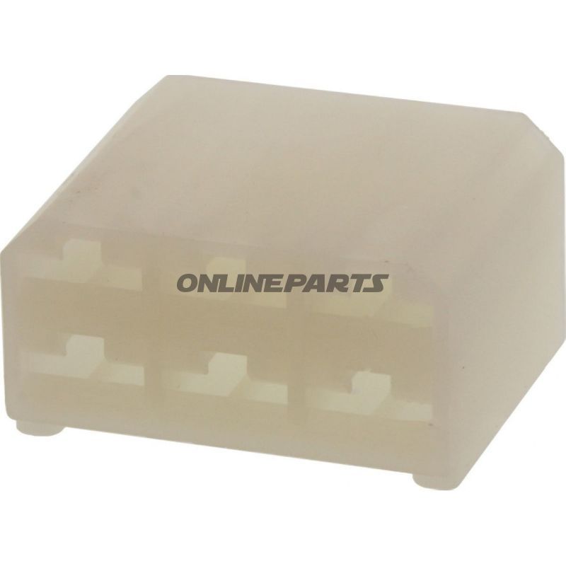 Flachsteckhülsengehäuse 6-Pol Jmppack 1 Pcs