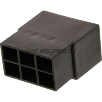 Flachsteckgehäuse 6-Pol Jmppack 1 Pcs