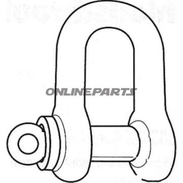 Shackle 10Mm+Bolt 3/8