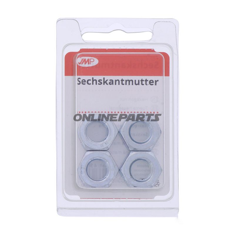 Nuts Galvanized M10 Kl8pack 4 Pcs Altn 4867586