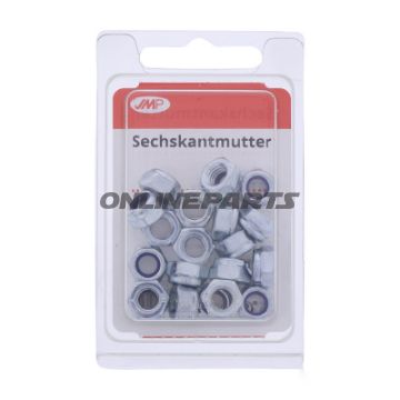 Nuts Galvanized M6 Din985pck 20 Pcs Altn 4831129