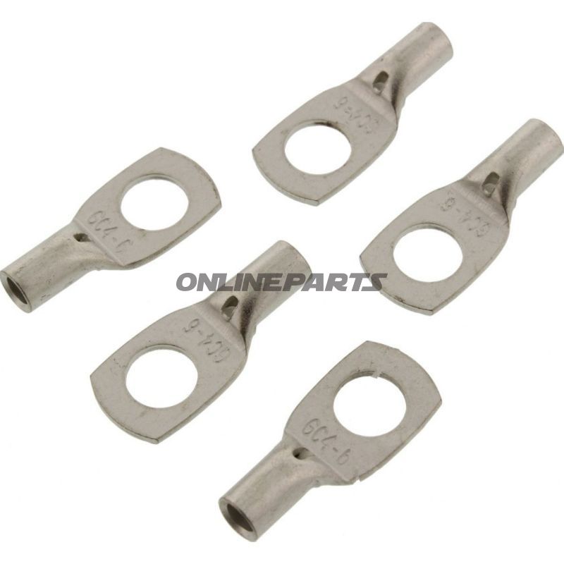 Ringzunge 2.5-4.0 M6 Jmppack 5 Pcs