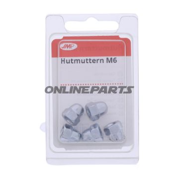 Nuts Hut Galvanized M6 Din1587pack 5 Pcs Altn 4791588