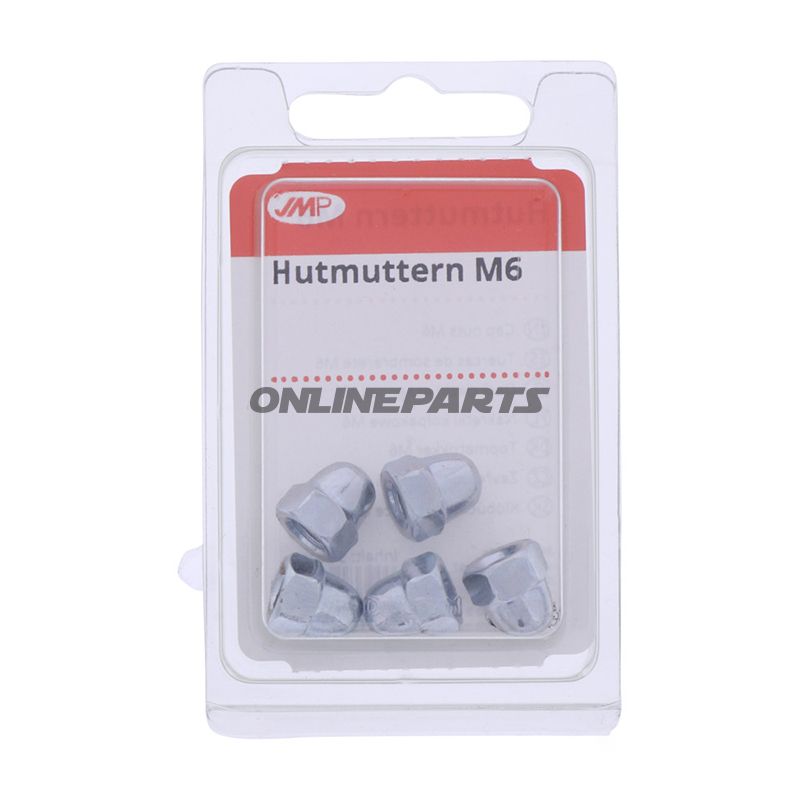Nuts Hut Galvanized M6 Din1587pack 5 Pcs Altn 4791588