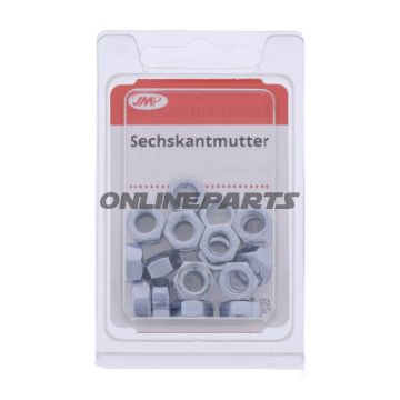 Nuts Galvanized M6 Kl8pck 20 Pcs Altn 4867545