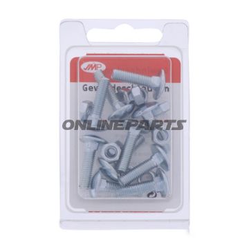 Bolt Galvanized 4.8 M5x20pkg 10 Pcs Altn 4821070