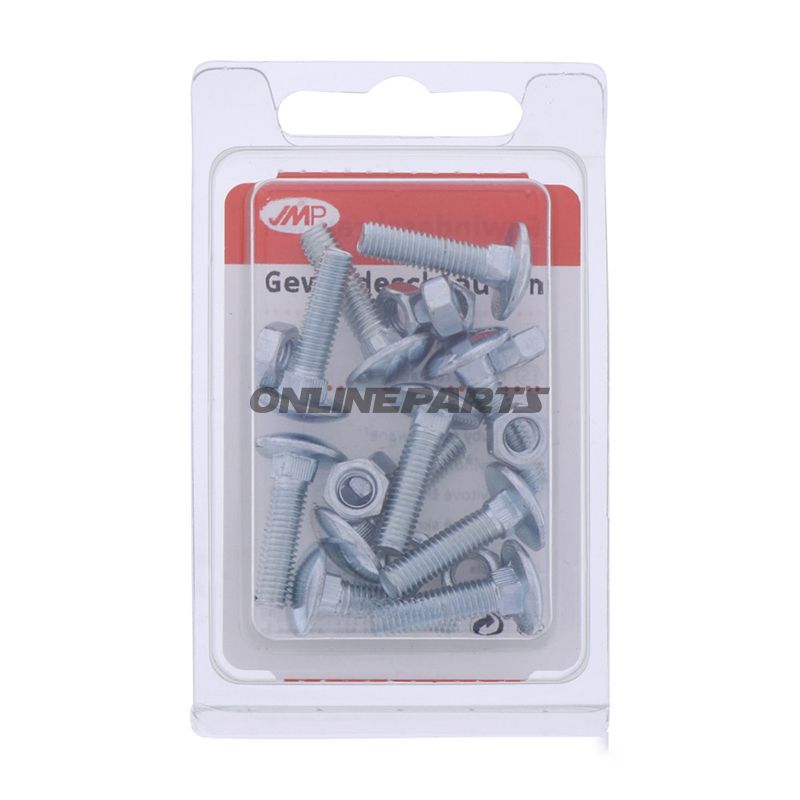 Bolt Galvanized 4.8 M5x20pkg 10 Pcs Altn 4821070