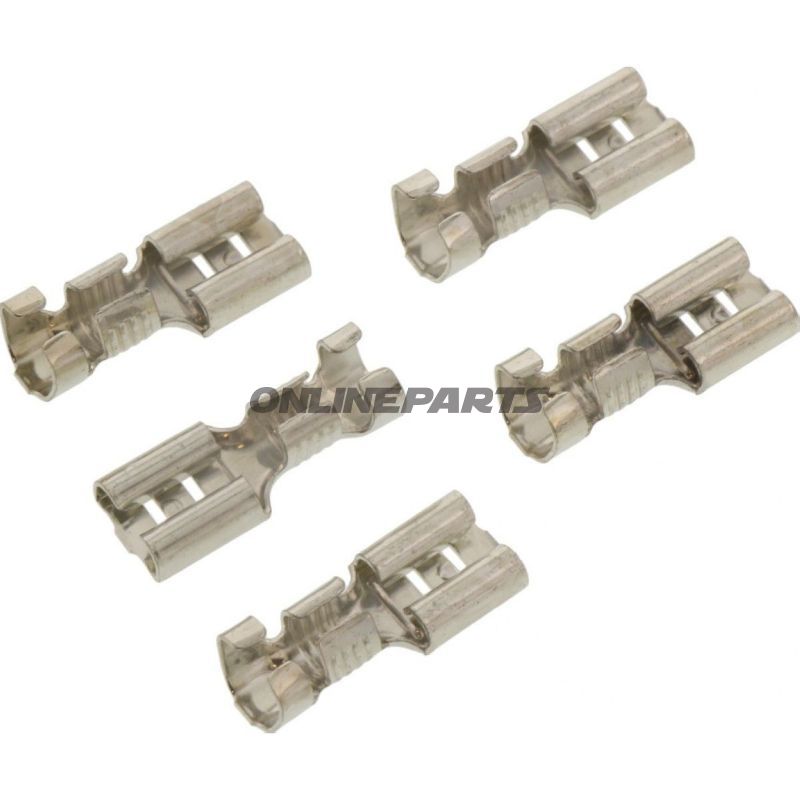 Flachsteckhülse 2.5-6.0 6.3Mm Jmppack 5 Pcs