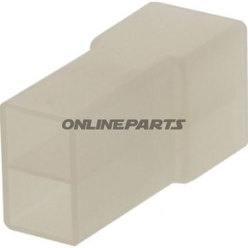 Flachsteckgehäuse 2-Pol Jmppack 1 Pcs