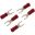 Gabel-Kabelschuh 0.5-1.5 M4 Jmppack 5 Pcs