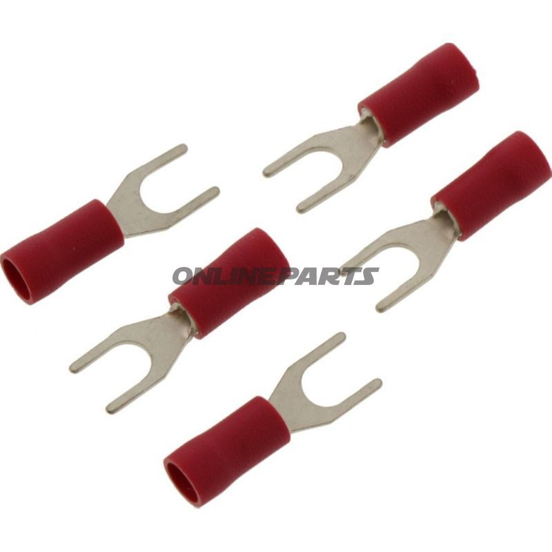 Gabel-Kabelschuh 0.5-1.5 M4 Jmppack 5 Pcs