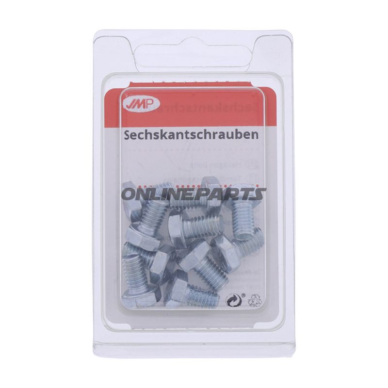Bolt Galvanized 8.8 M6x10pkg 10 Pcs Altn 4868204