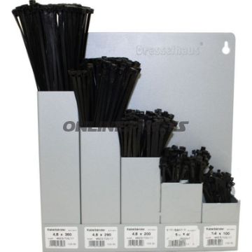 Strips, 5 Forskellige Størrelser Inkl. Metal Holderwith Wall Mount