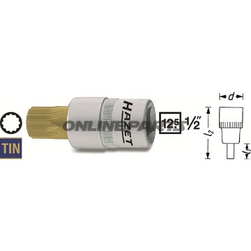 Insert Vielzahn 1/2 M12length 55Mm