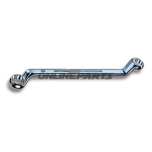 Double Ring Spanner 18X19deeply Cranked