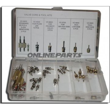 Valve Core Insert Kit 6-Tlg