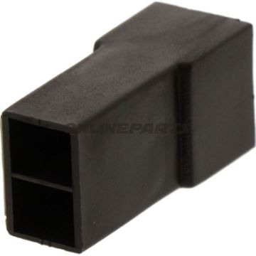 Flachsteckgehäuse 2-Pol Jmppack 1 Pcs