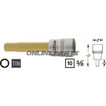 Insert Hexagon 3/8 7 Longlänge 70 Mm