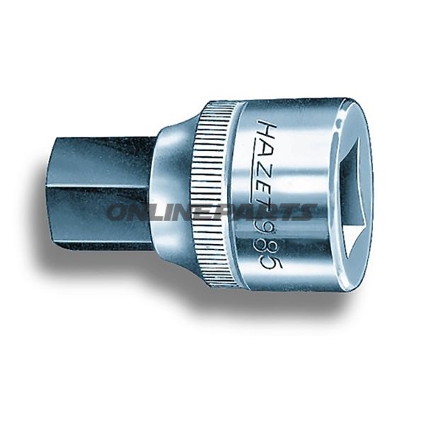 Innensechskant-Stecknuss 1/2 Zoll 12 Mmlength 40Mm