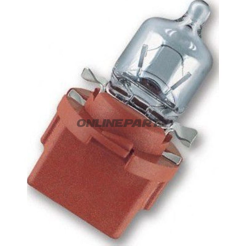 Bulb 12V3w B10dbase Brown