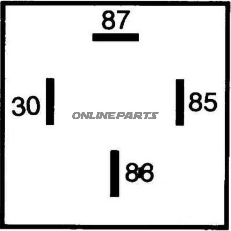 Blinkrelæ 12V 91/64 Pole