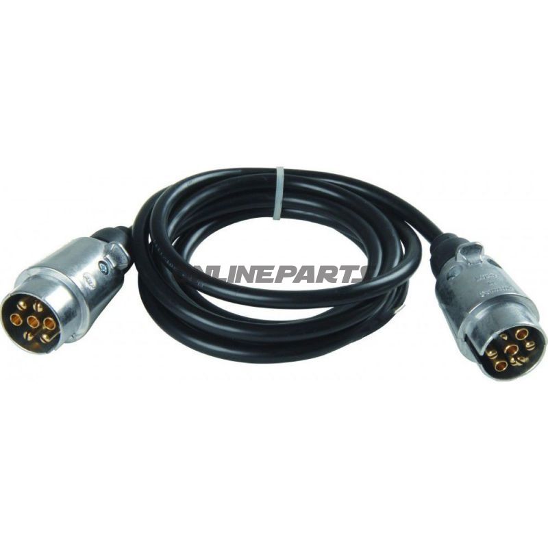 Extension Cable Connector 7 Pole 12Vwith 2 Connectors