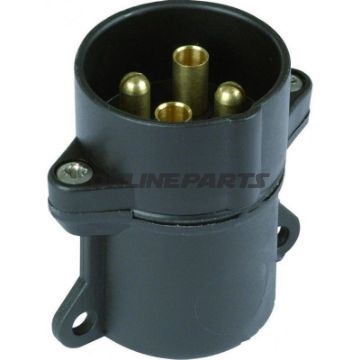 Plug 4Pin Plastic 24V