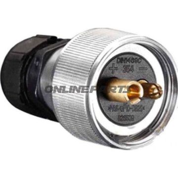 Plug 2-Pin With Nut