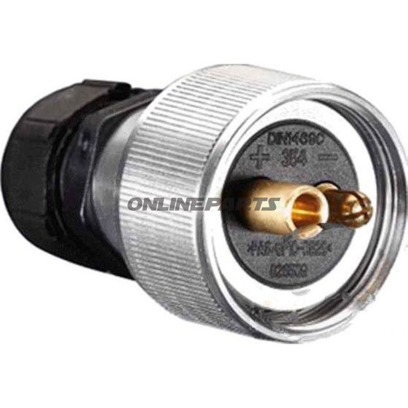 Plug 2-Pin With Nut