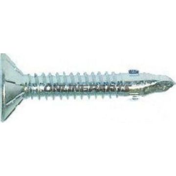 Senkkopfschraube 6.3X45mit Fräsrippen Packung 100 Stück