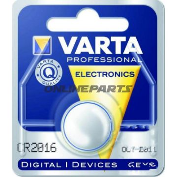 Batteri, Cr2016 Fjernbetjeningsingle 1 Blister Pack