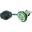 Auxiliary Power Outlet 12/24Vgreen Ring Unlit