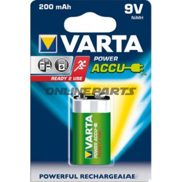 Battery Pack 9V Ni-Mh Va1 Blister Pack