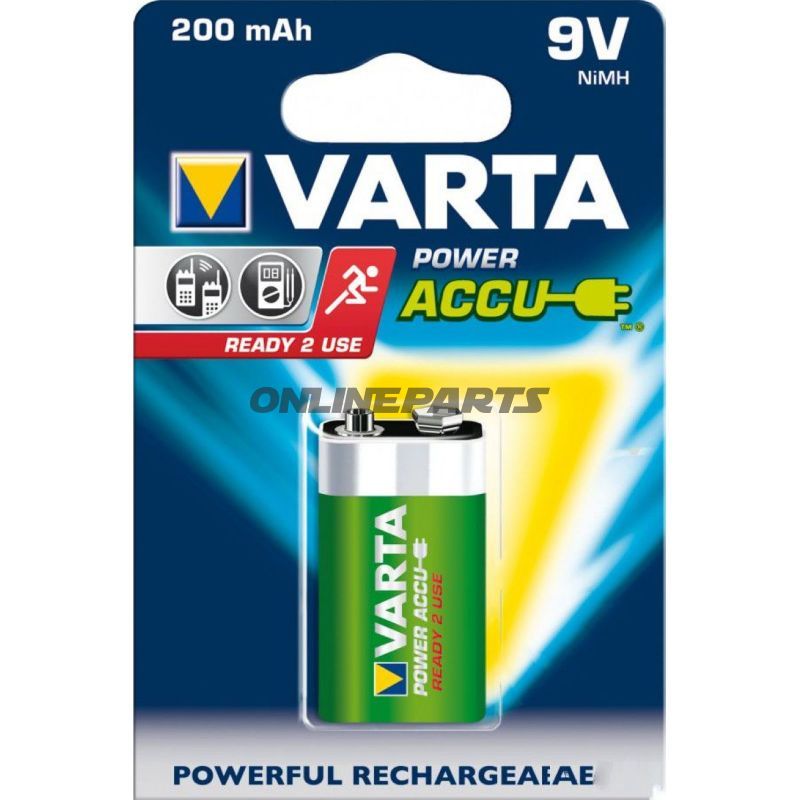 Battery Pack 9V Ni-Mh Va1 Blister Pack