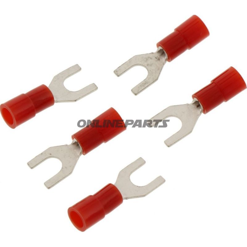 Gabel-Kabelschuh 0.5-1.5 M4 Jmppack 5 Pcs
