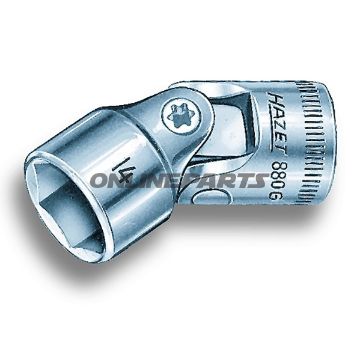 Gelenknuss 6 Kant 3/8 17 Mmlength 46 Mm