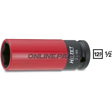 Kraft-Stecknuss 6 Kant 1/2 Zoll 21 Mm Hazetummantelt Length 85 Mm
