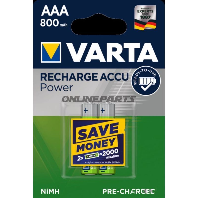 Battery Pack Mic Ni-Mh Va2 Blister Pack