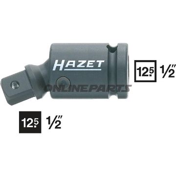Articulated 1/2 Jointfor Impact Wrenches